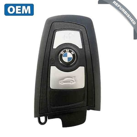 Bmw OEMREF 2013-2018 7 / 5 / 3 Series / 3-Button Smart Key / YGOHUF5767 / FEM / 433 Mhz - Black Trim RSK-ULK370-BLACK